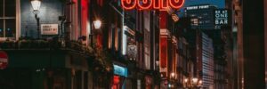 Soho, London at night and exciting area to explore